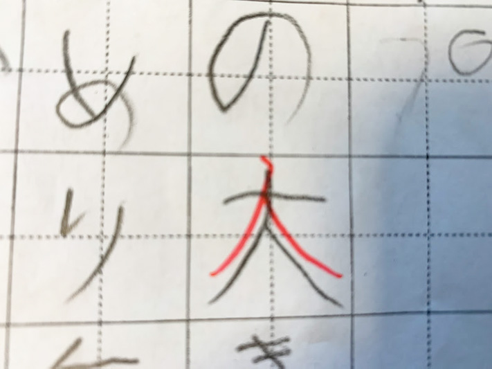 漢字の練習